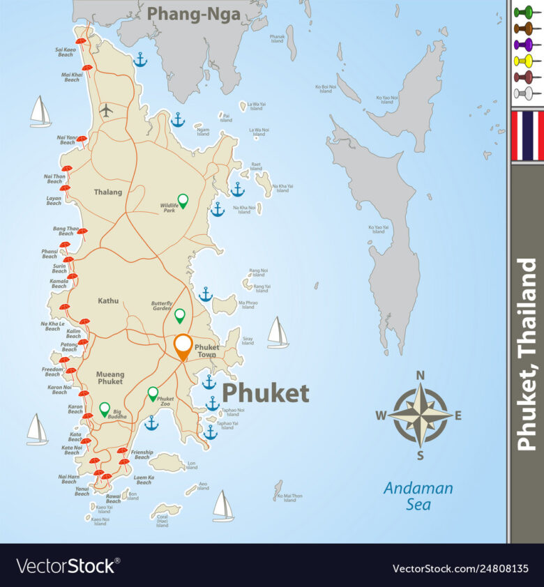 プーケット地図